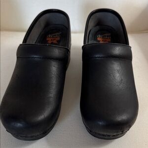 Dansko Women’s Black Slip-On Clogs